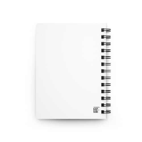 Black Cat Gothic Spiral Journal — 'Nine Lives. Zero Regrets.' Stained Glass Moonlit Notebook