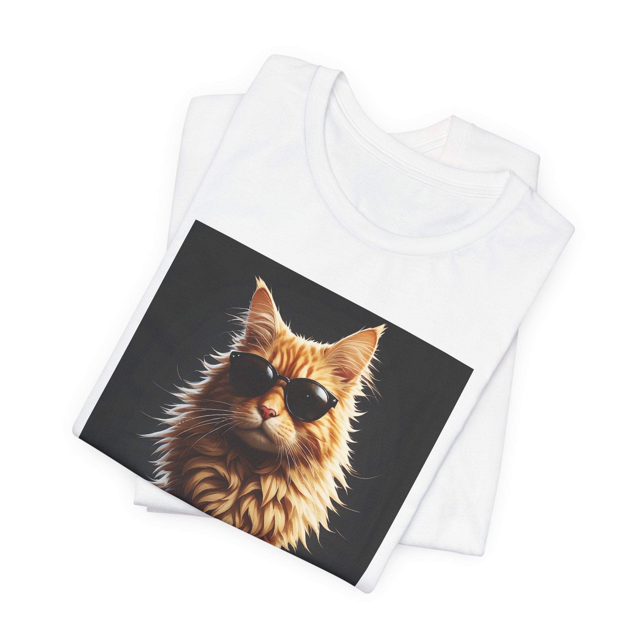 Cat T-Shirt — "Quietly Superior" Cool Cat Graphic Tee