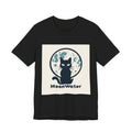 MoonWater Cat Tee — Mystical Moon & Water Graphic T-Shirt