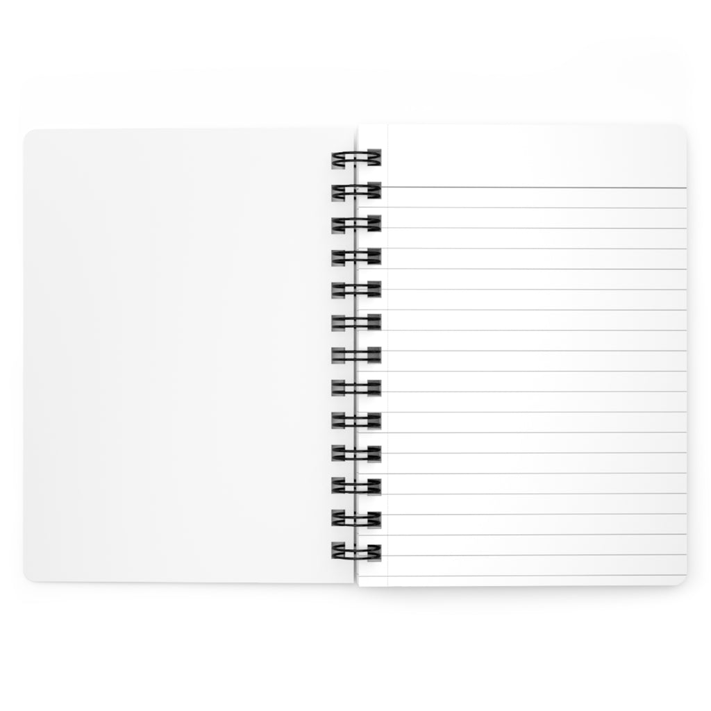 Hairballs & Heavy Metal Spiral Journal — Rock Cat Notebook for Musicians & Cat Lovers