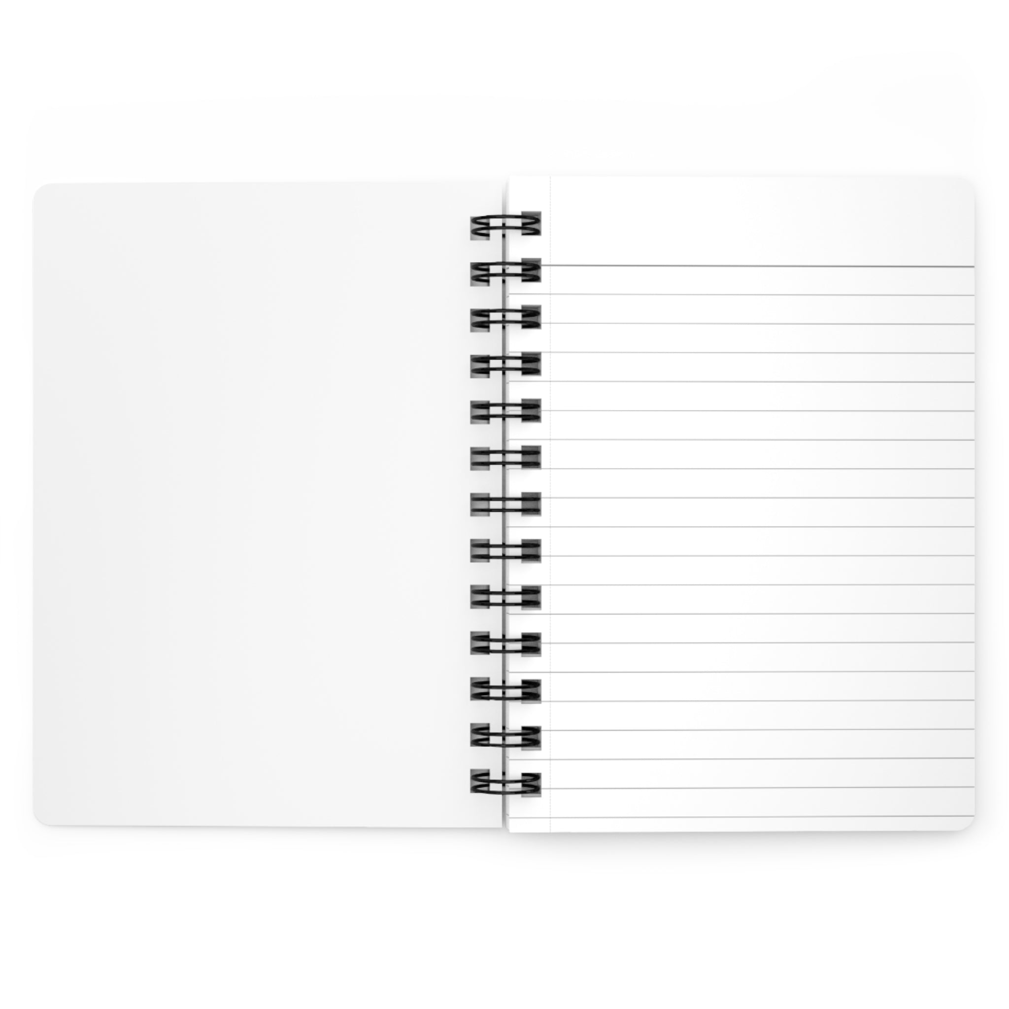 Hairballs & Heavy Metal Spiral Journal — Rock Cat Notebook for Musicians & Cat Lovers