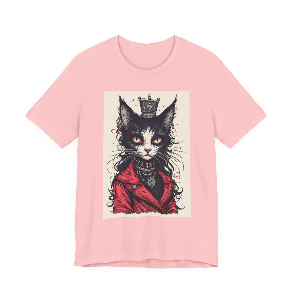 Cat King Portrait T-Shirt
