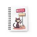 Rock Cat Spiral Notebook — Flame Guitarist Journal