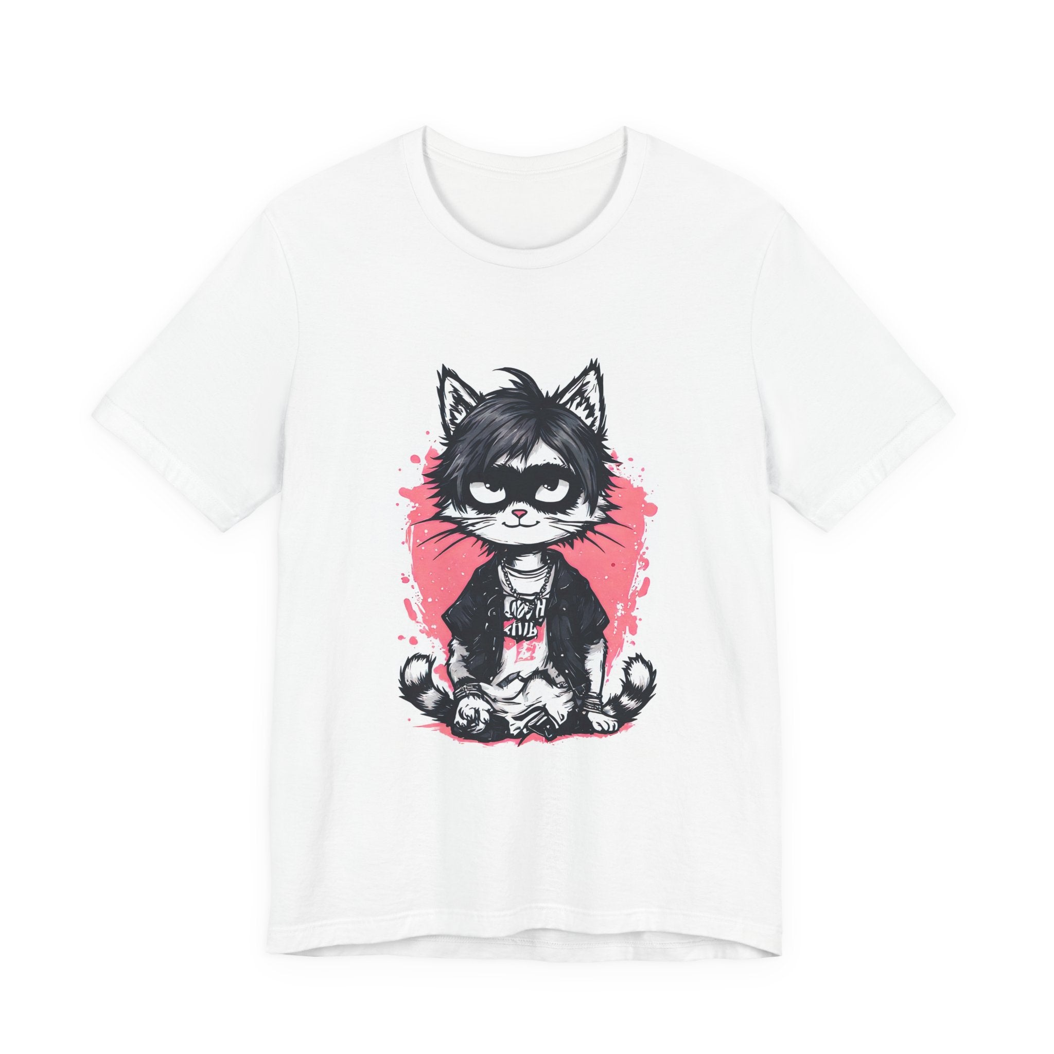 Cute Emo Raccoon T-Shirt — 'I Love You' Graphic Tee