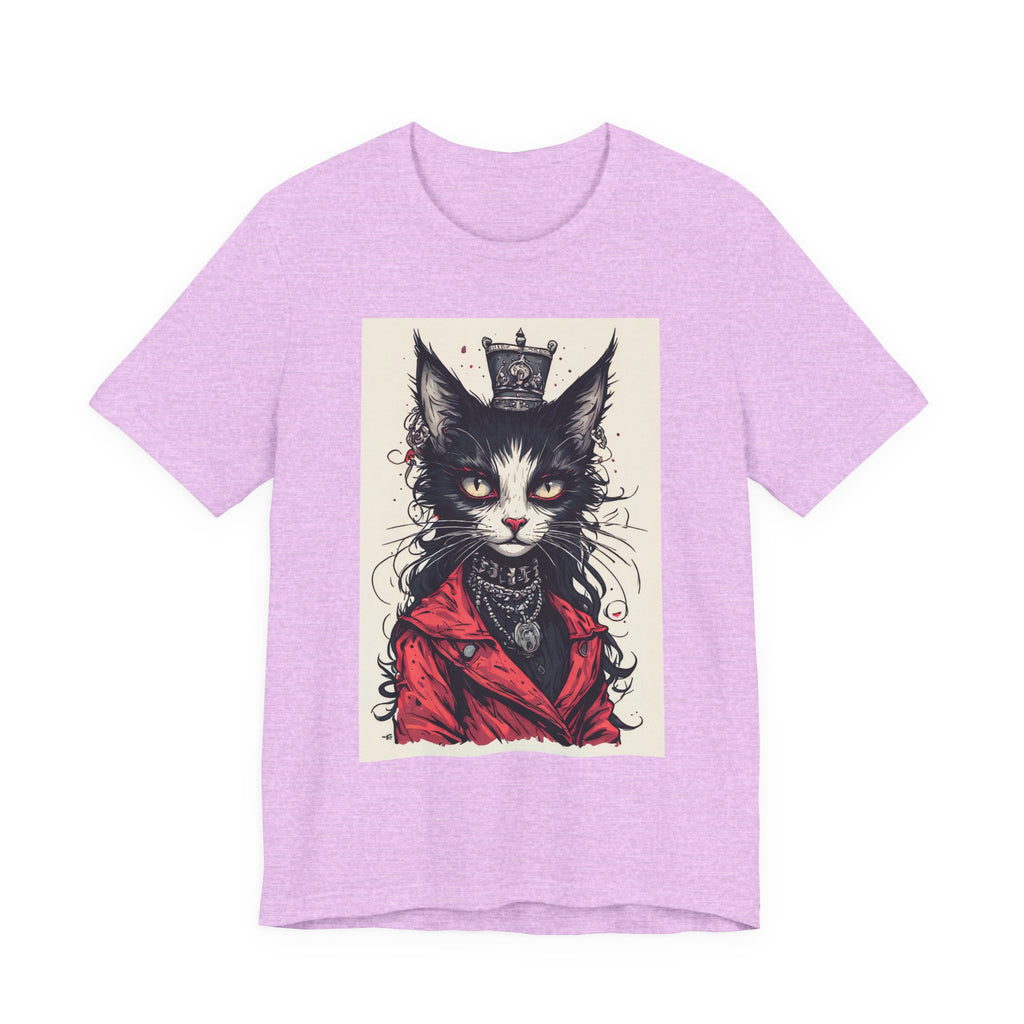 Cat King Portrait T-Shirt