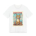 Cat T-Shirt — "My Spirit Animal Pays Bills Incorrectly" Funny Cat Graphic Tee