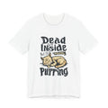 Cat T-Shirt — "Dead Inside But Still Purrin'" Cute Vintage Sleeping Kitten Tee