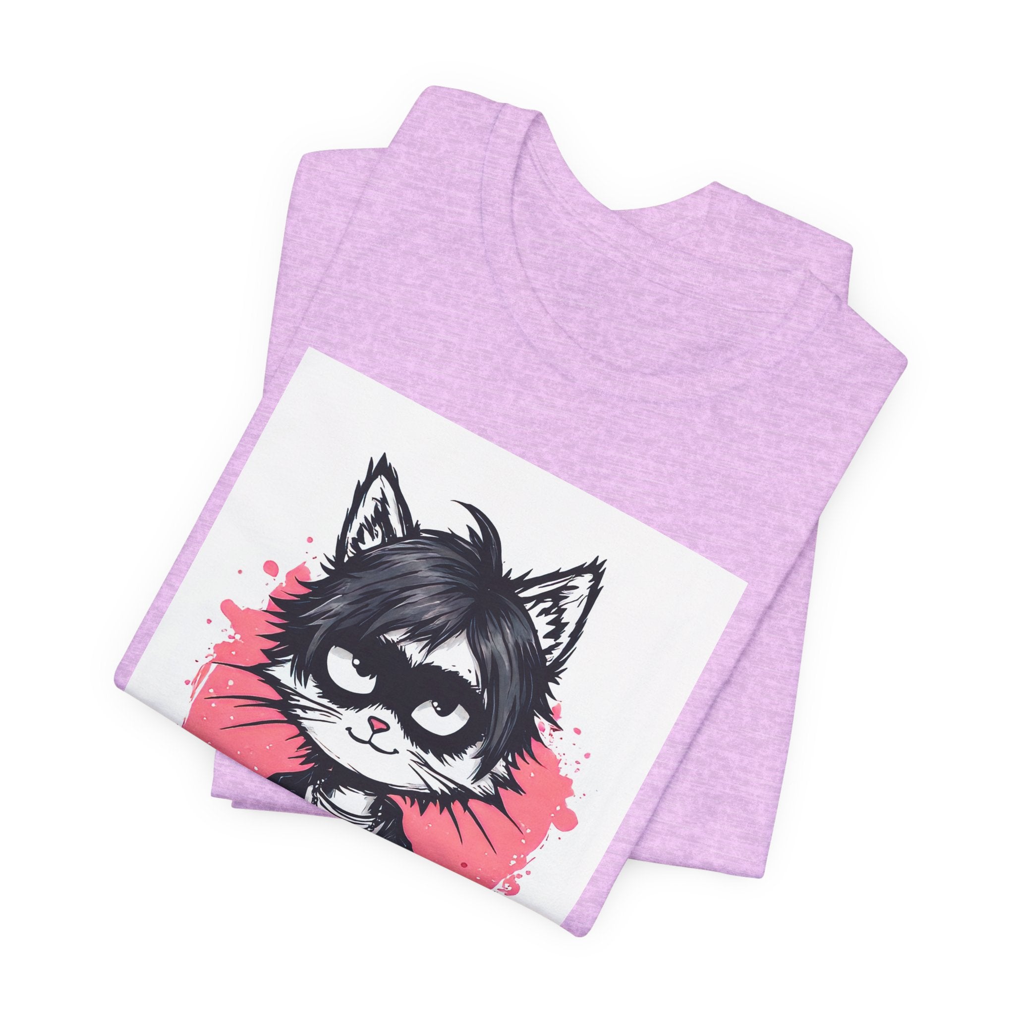 Cute Emo Raccoon T-Shirt — 'I Love You' Graphic Tee