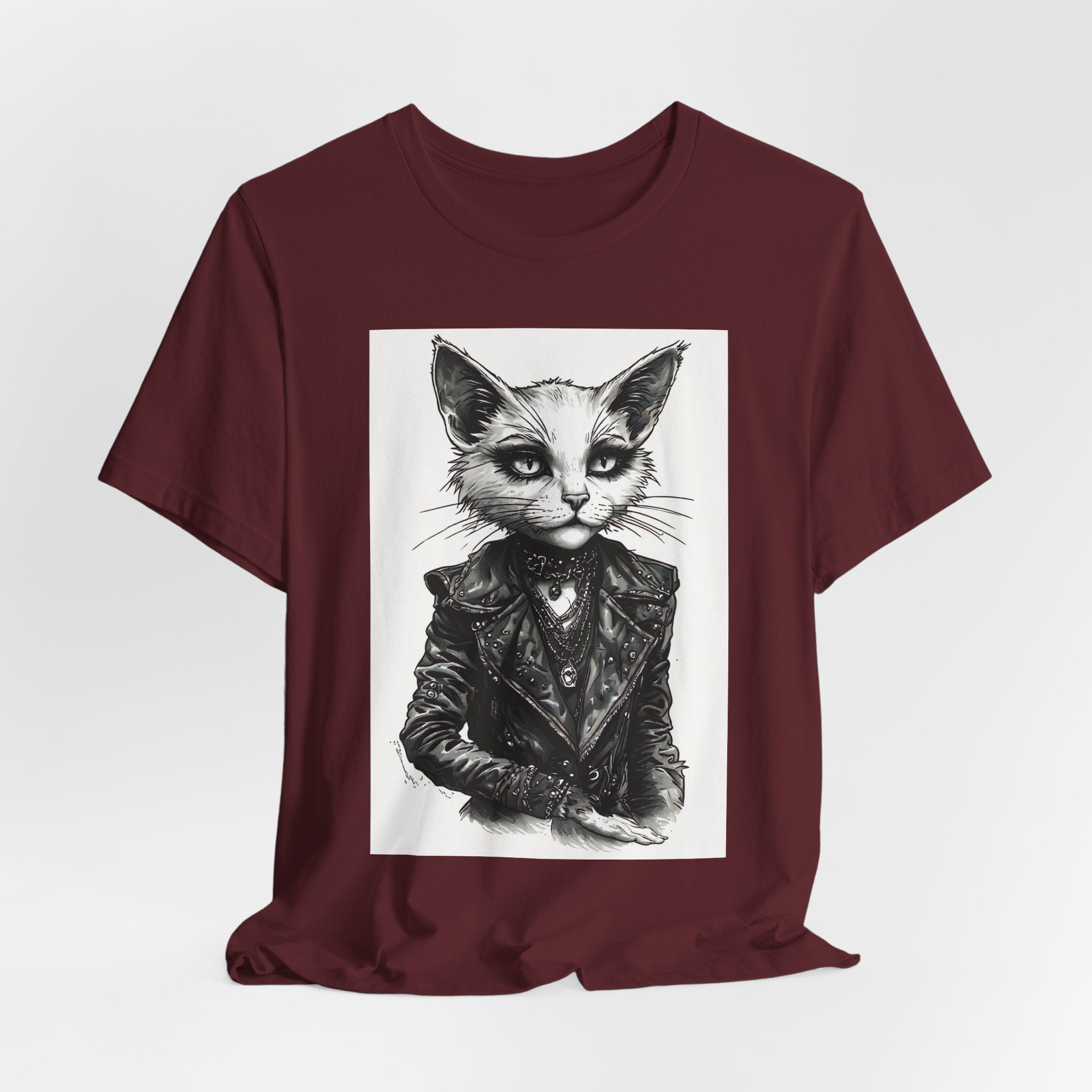 Vintage Victorian Cat Portrait T-Shirt