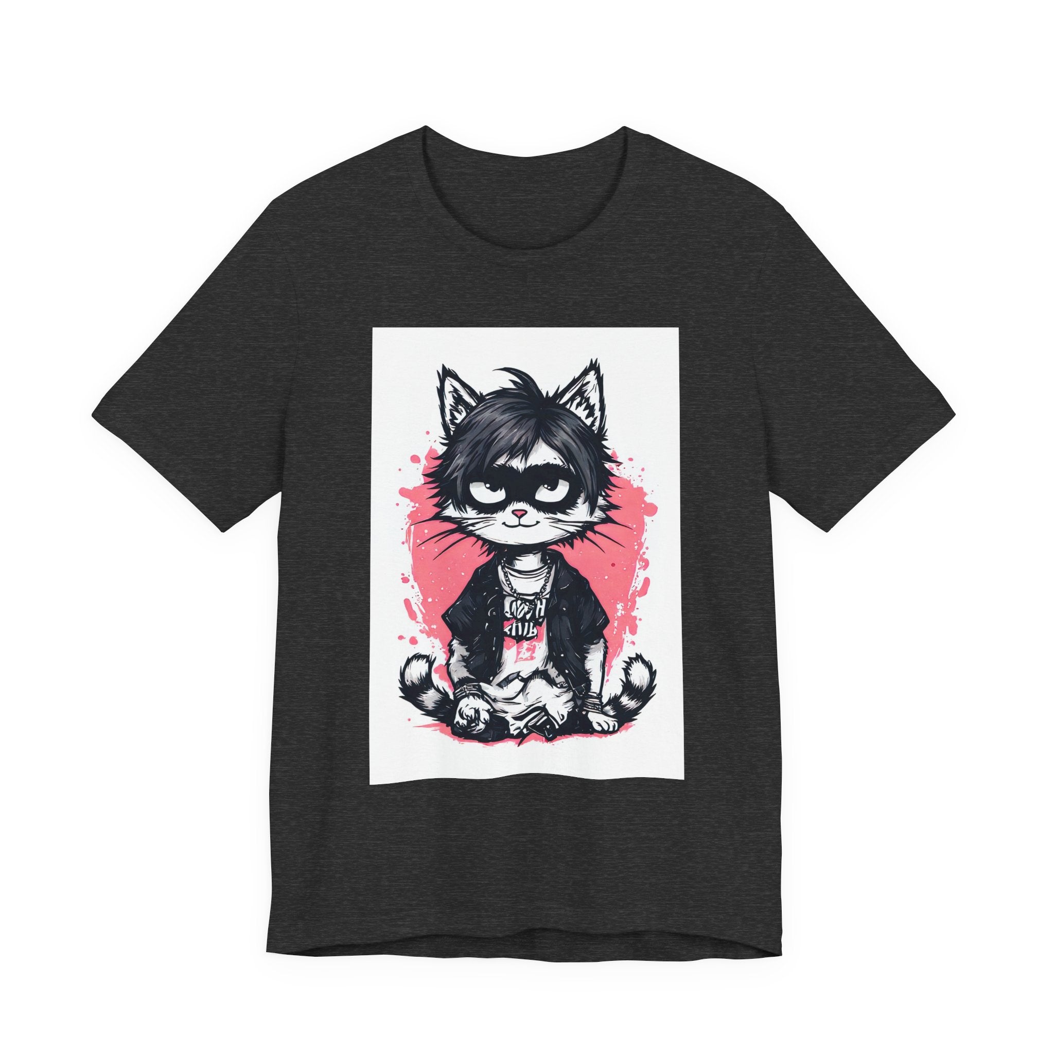 Cute Emo Raccoon T-Shirt — 'I Love You' Graphic Tee