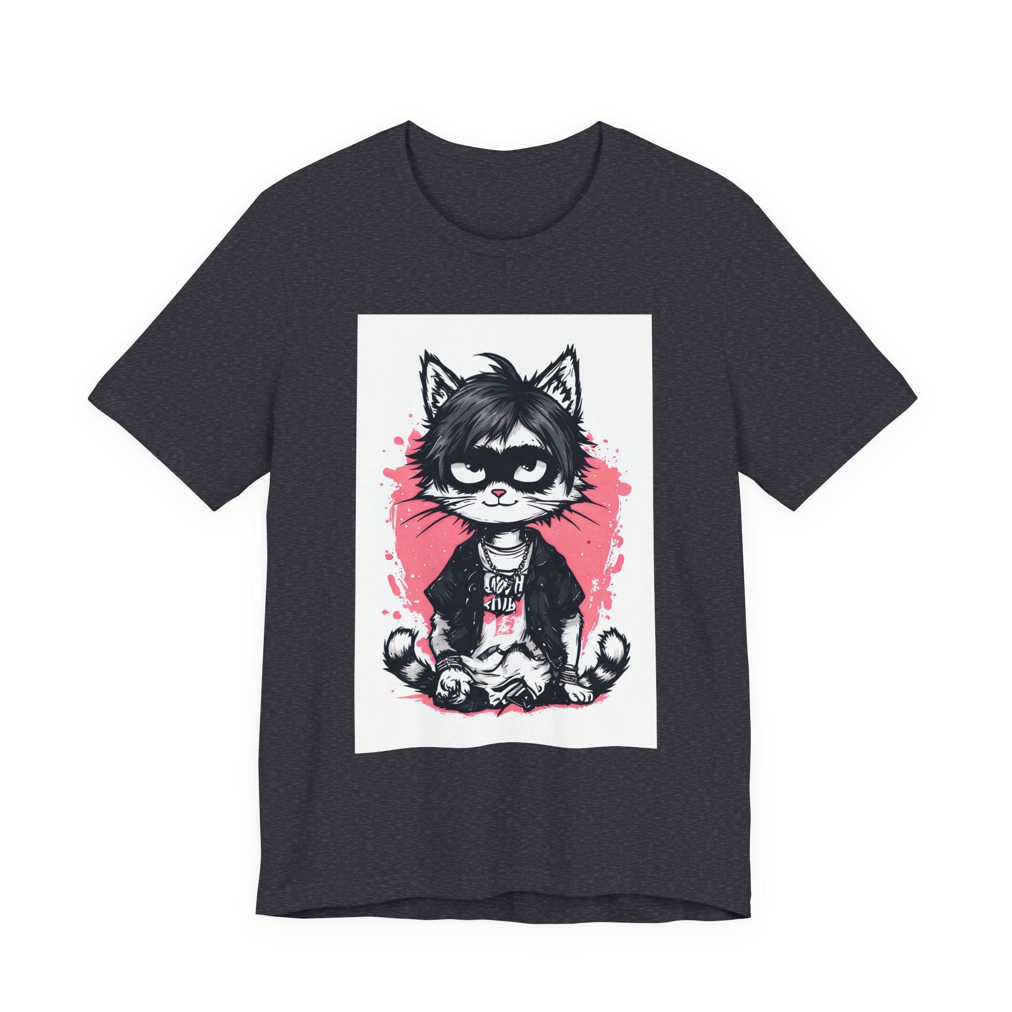 Cute Emo Raccoon T-Shirt — 'I Love You' Graphic Tee