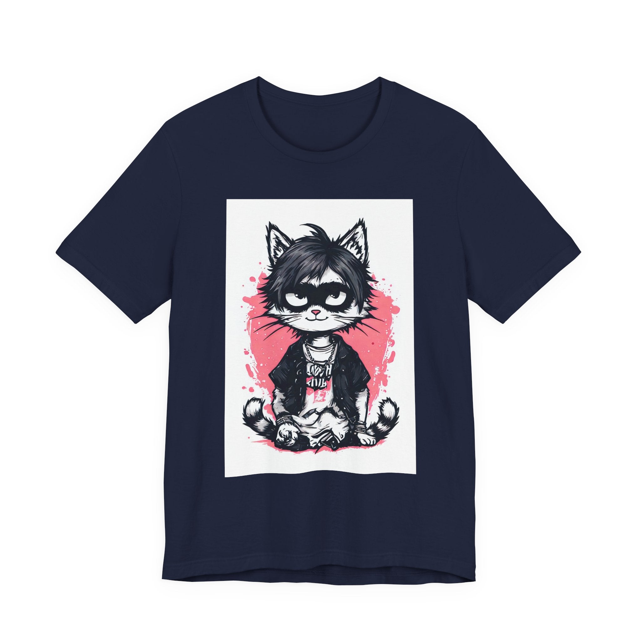 Cute Emo Raccoon T-Shirt — 'I Love You' Graphic Tee