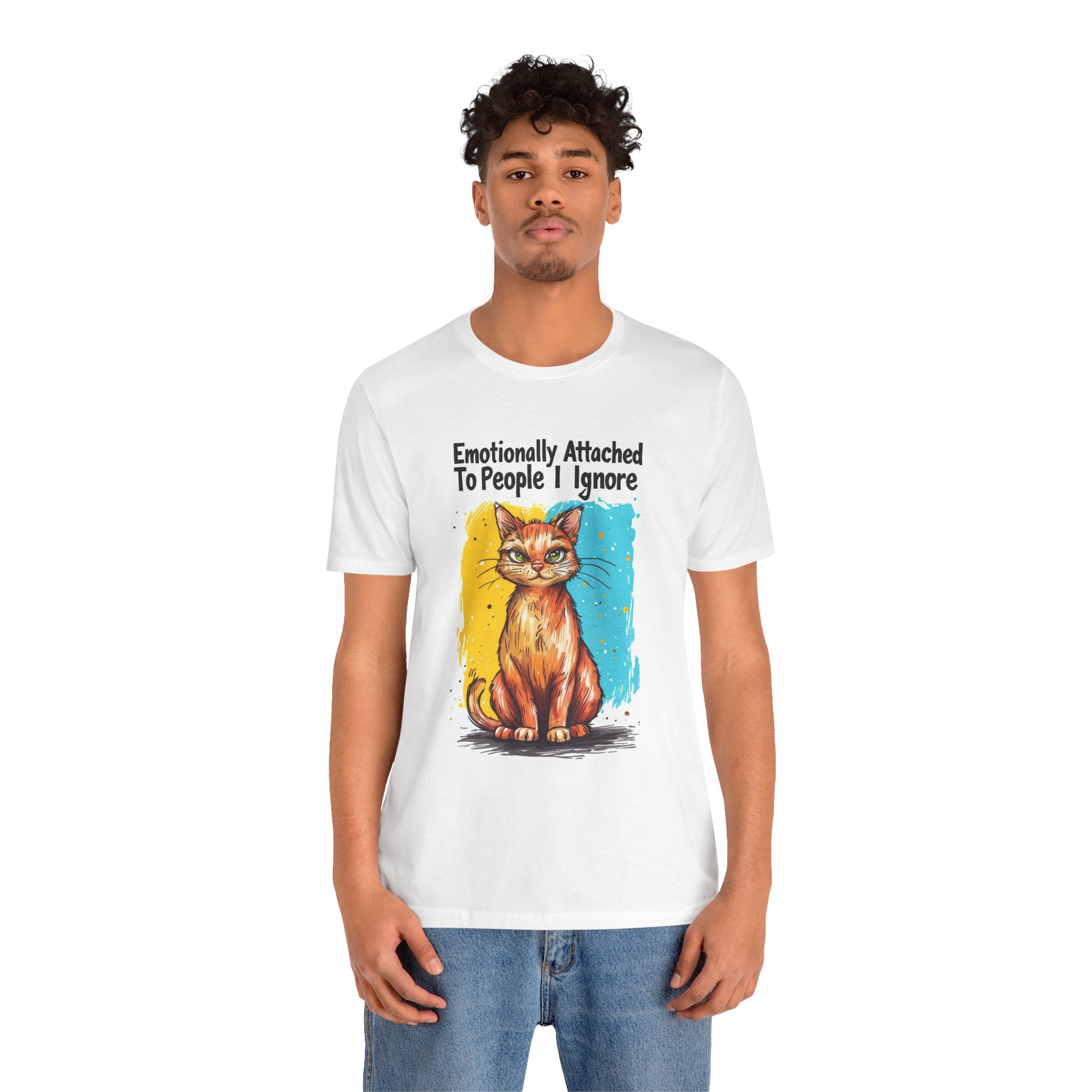 Emotionally Attached To People I Ignore Cat T-Shirt