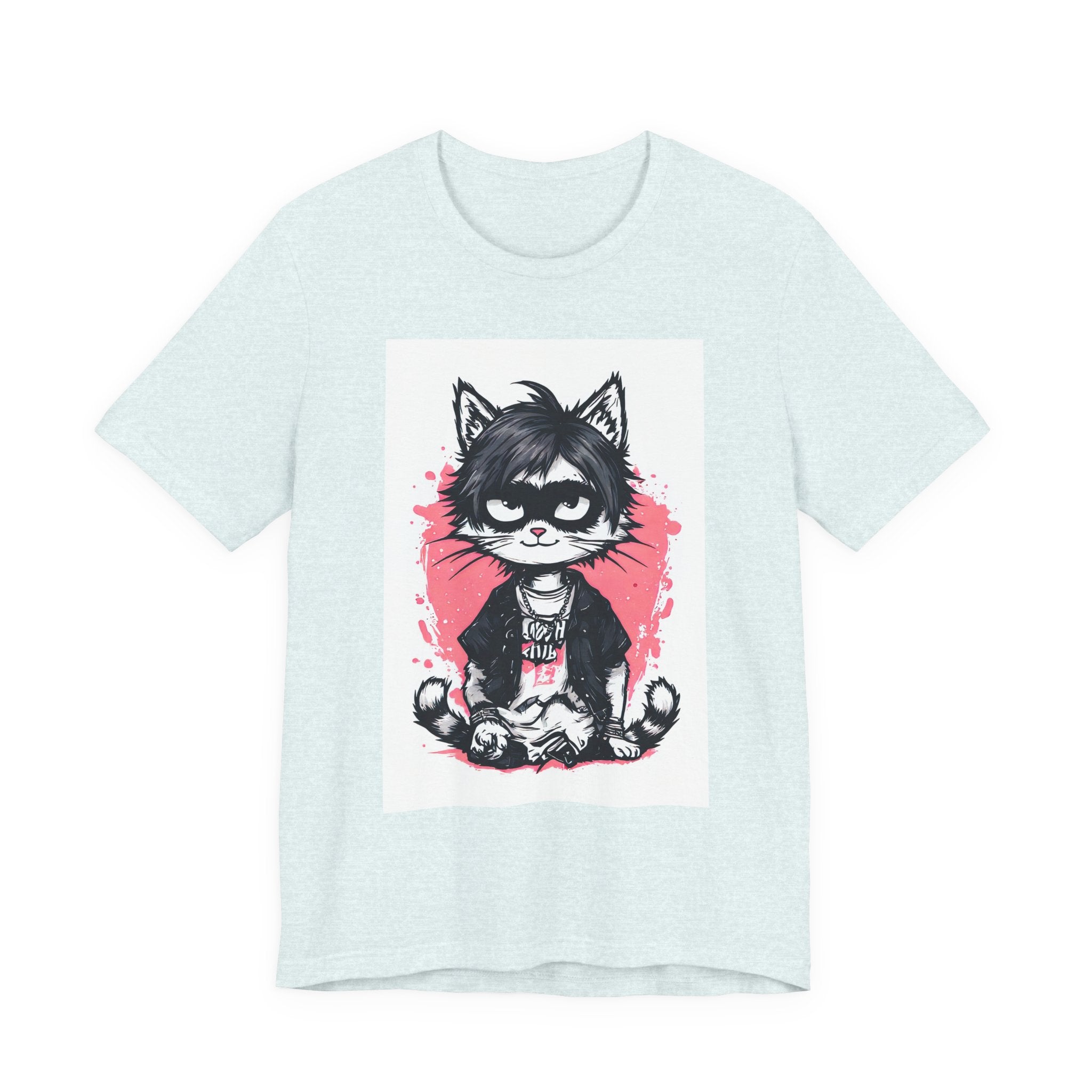 Cute Emo Raccoon T-Shirt — 'I Love You' Graphic Tee