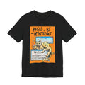 Raised By The Internet Tee — Graphic Cat Vintage Computer T‑Shirt