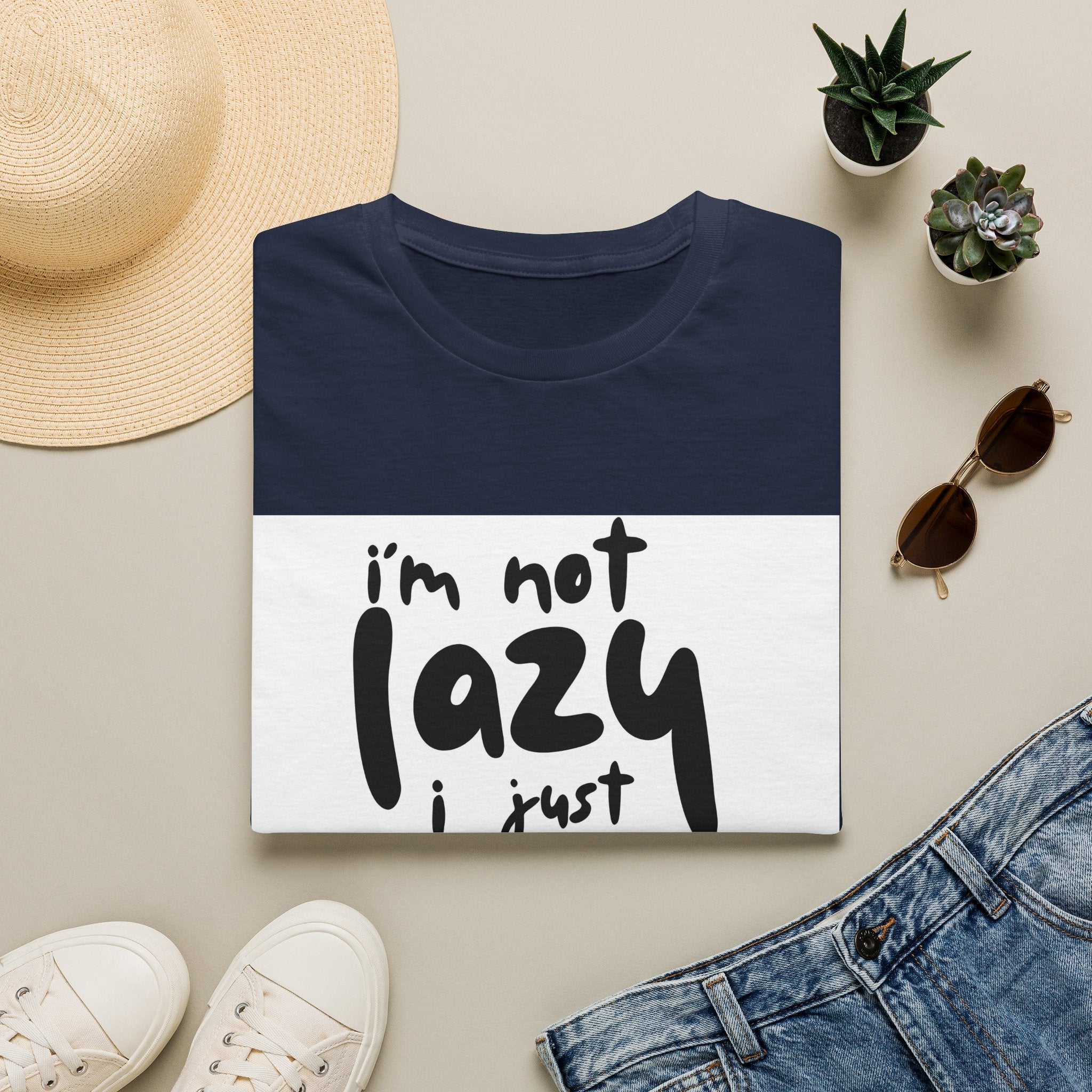 Funny "I'm Not Lazy I Just Don't Like Work" T-Shirt
