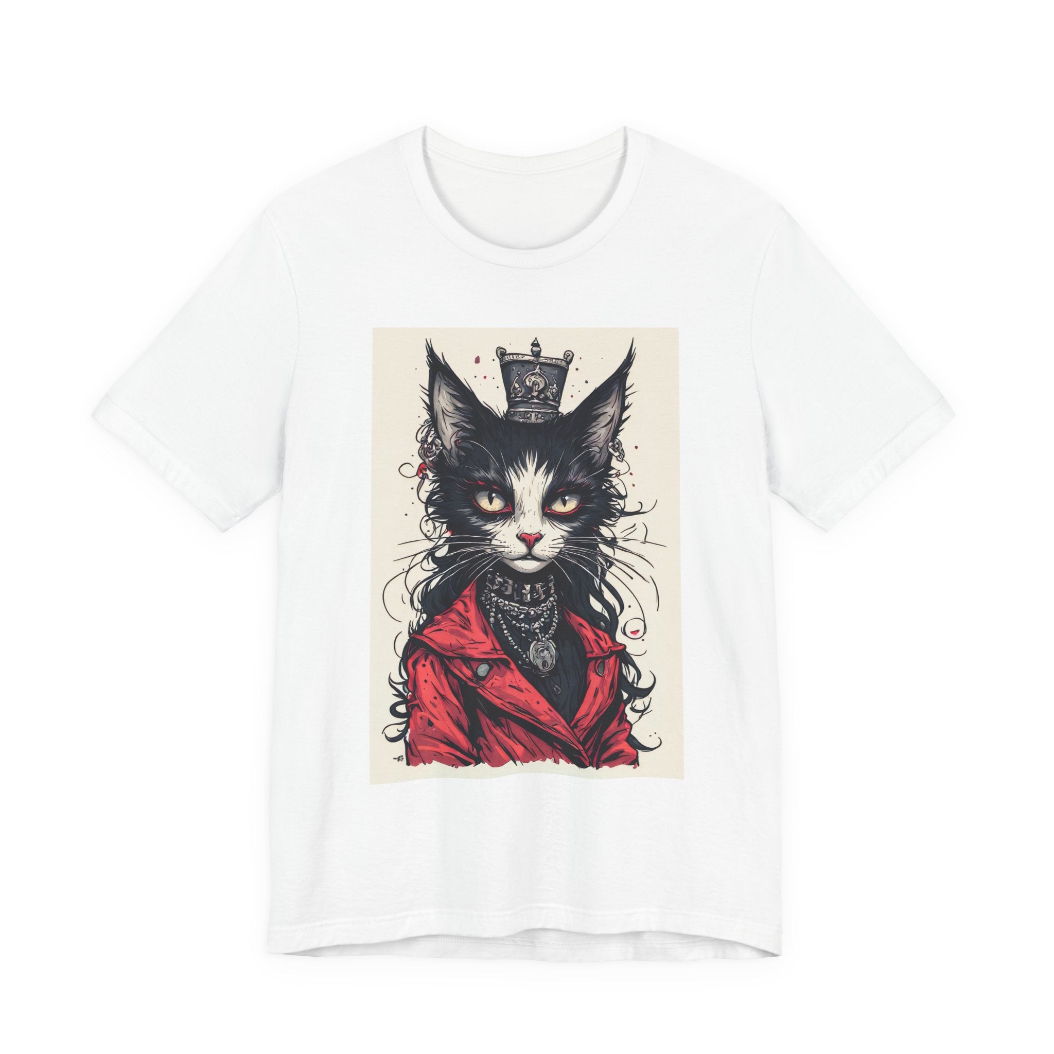 Cat King Portrait T-Shirt