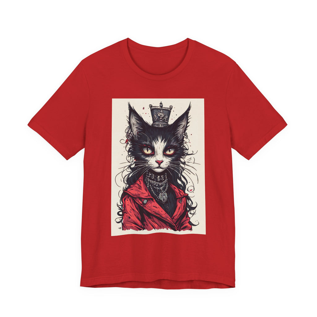 Cat King Portrait T-Shirt