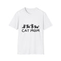 Cat Mom T‑Shirt — Cute Black Kittens Graphic Tee for Cat Lovers