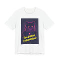 Too Online To Function Cat Tee