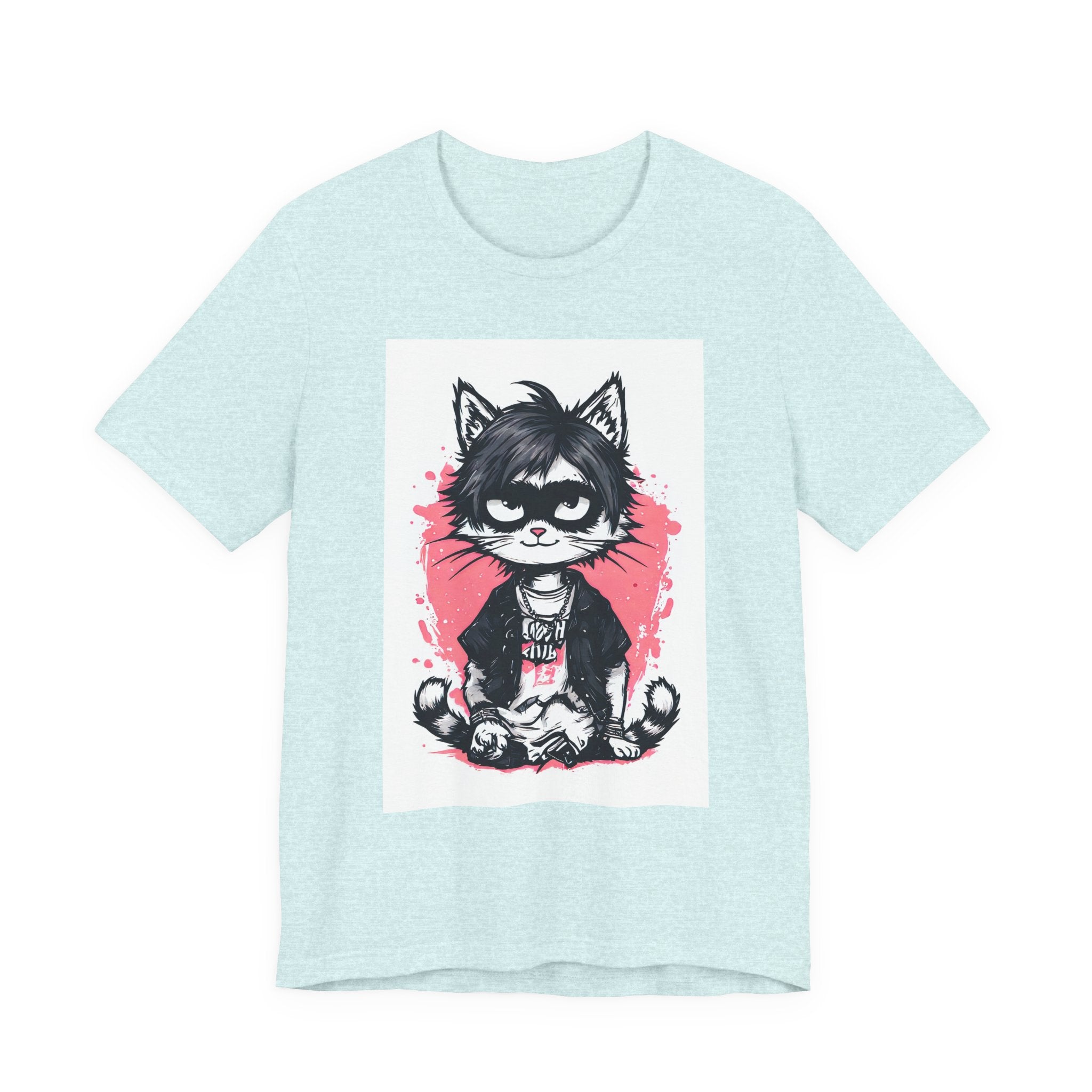 Cute Emo Raccoon T-Shirt — 'I Love You' Graphic Tee