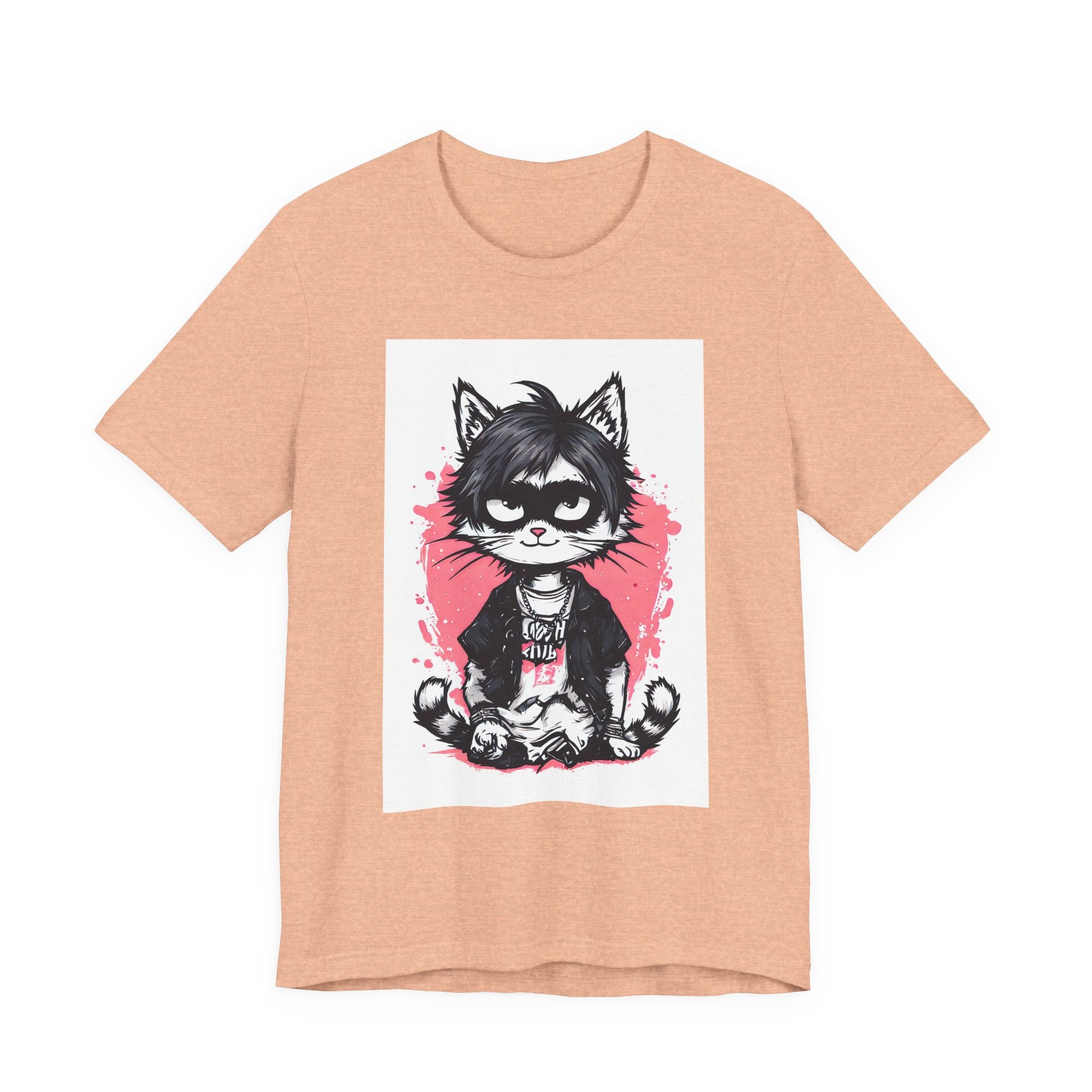 Cute Emo Raccoon T-Shirt — 'I Love You' Graphic Tee