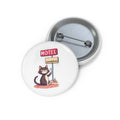 Motel Cat Pin Button — Cute Retro Cat Badge