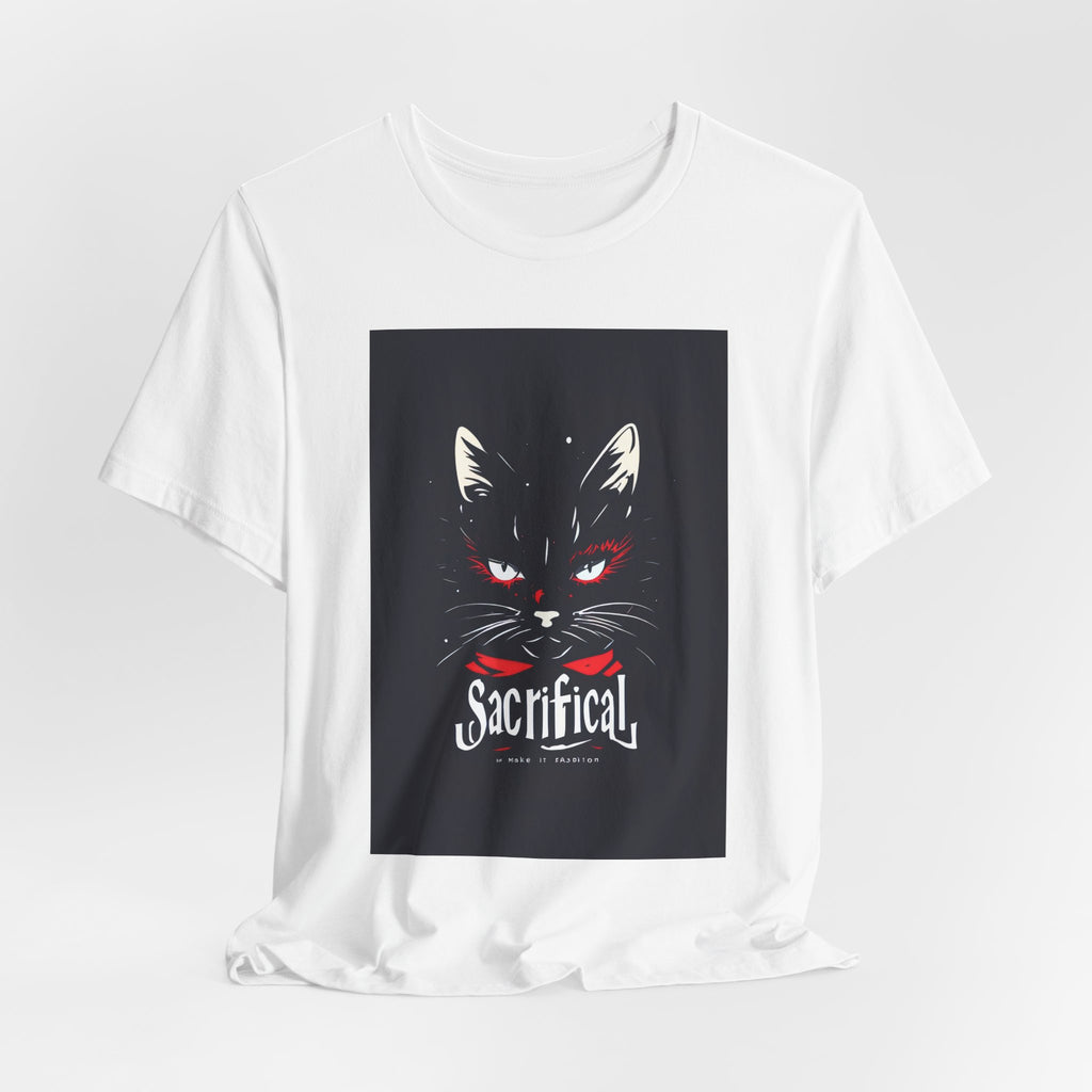 T-Shirt — Dark Cat 'Sacrificial' Graphic Tee