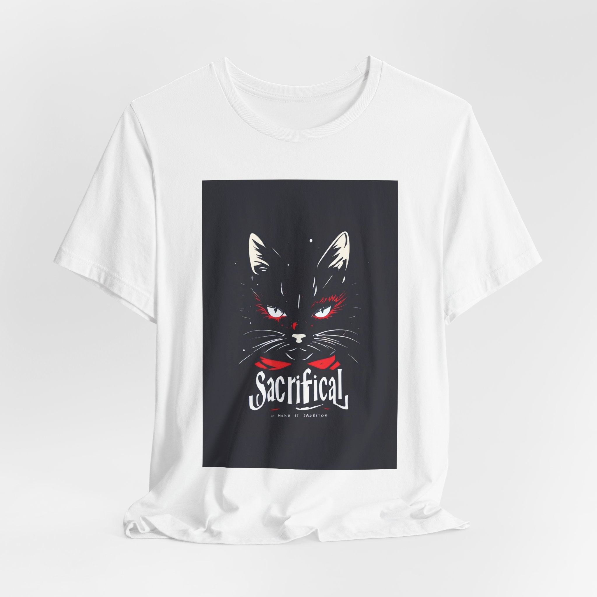 T-Shirt — Dark Cat 'Sacrificial' Graphic Tee