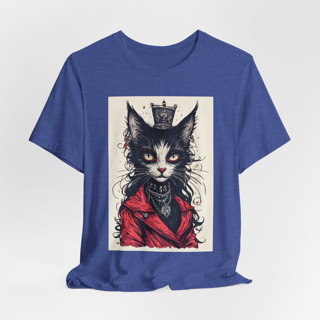 Cat King Portrait T-Shirt
