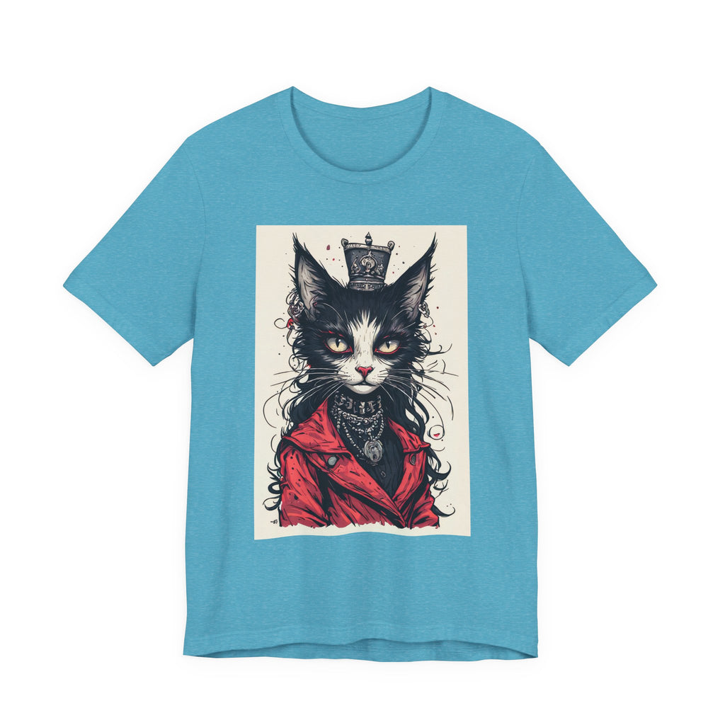 Cat King Portrait T-Shirt