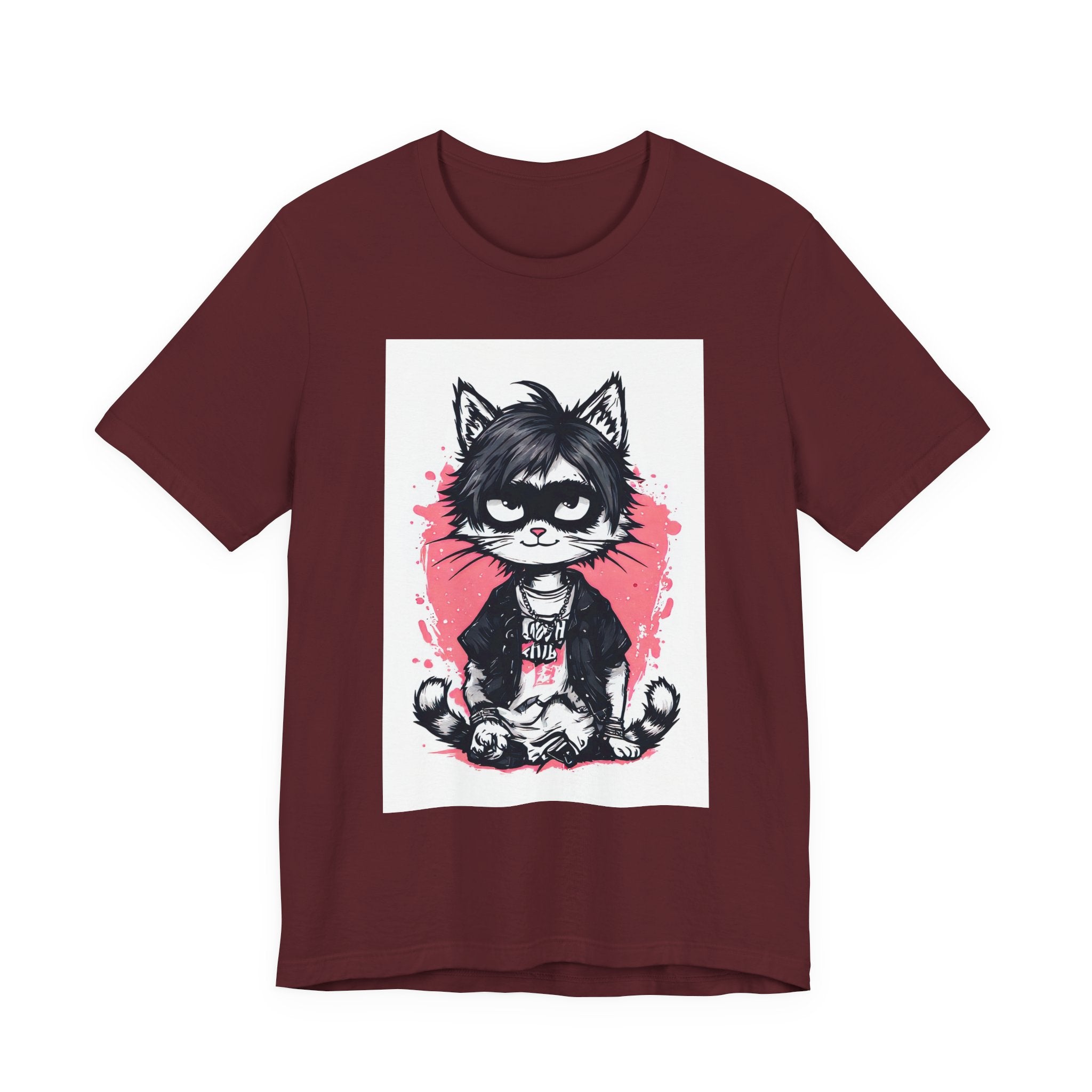 Cute Emo Raccoon T-Shirt — 'I Love You' Graphic Tee