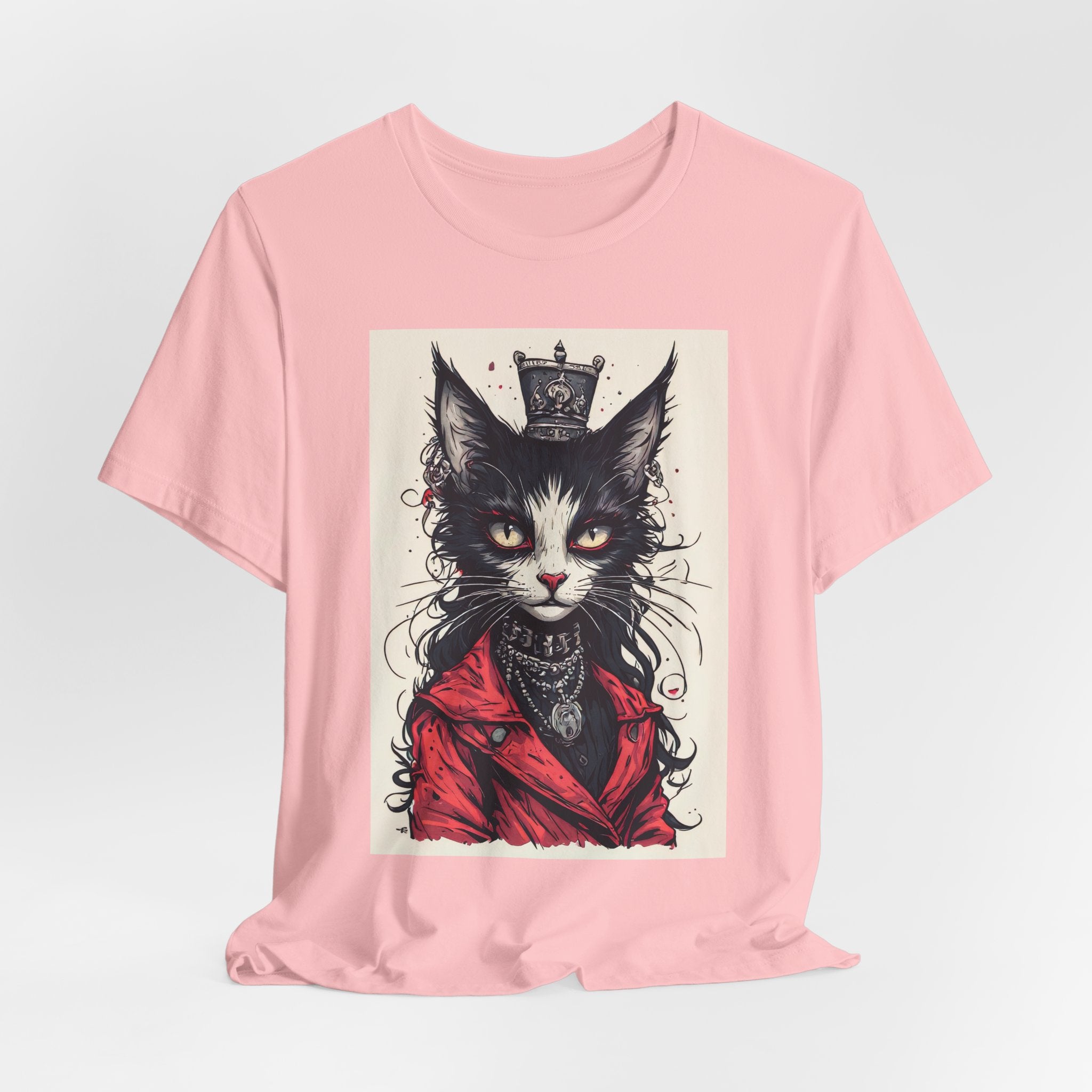 Cat King Portrait T-Shirt