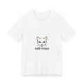 Soft Chaos Cat T‑Shirt — Cute Minimalist Cat Tee
