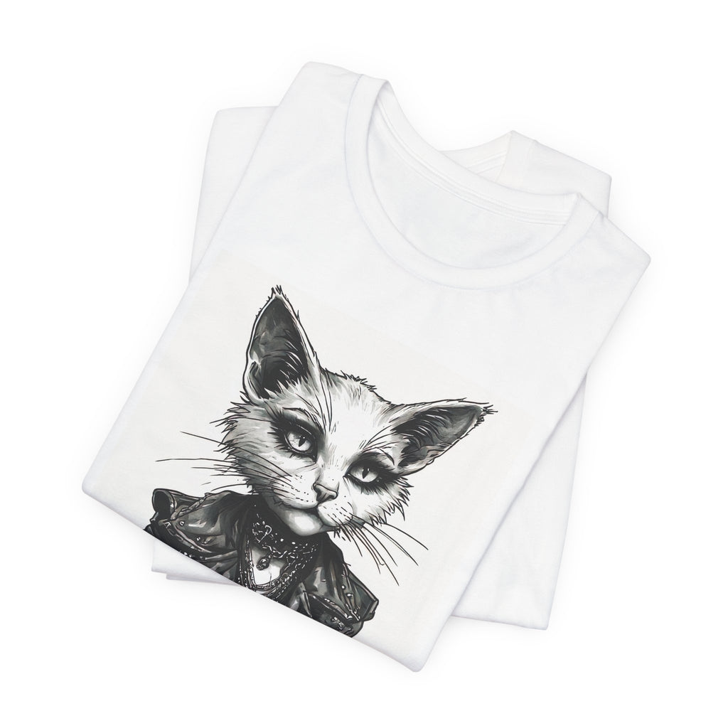 Vintage Victorian Cat Portrait T-Shirt