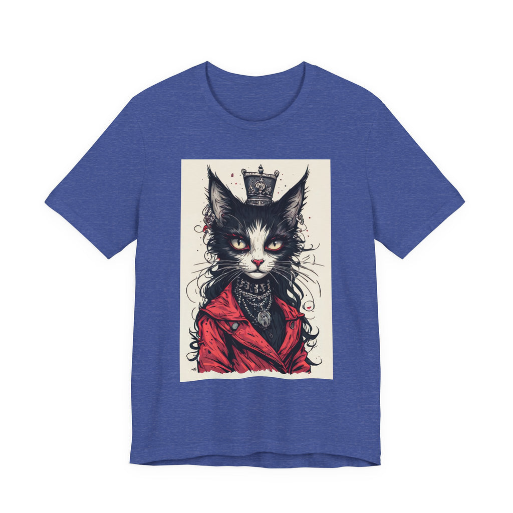 Cat King Portrait T-Shirt
