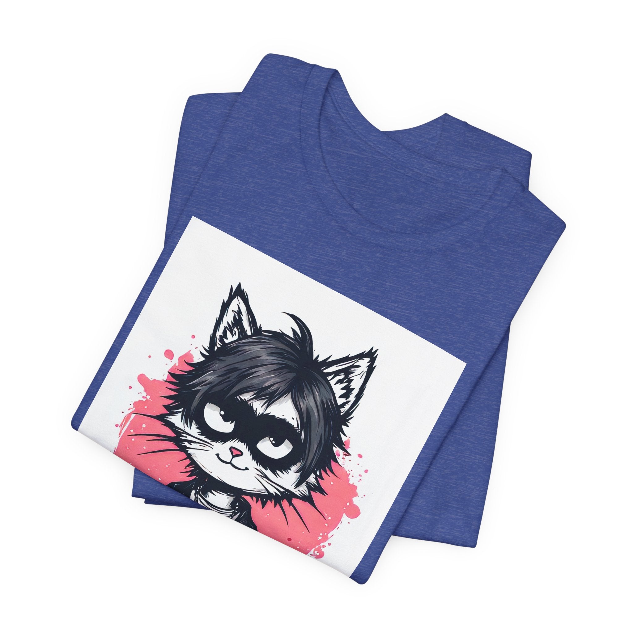 Cute Emo Raccoon T-Shirt — 'I Love You' Graphic Tee