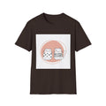 Cute Cat Duo T-Shirt — Kawaii Cat Couple Graphic Tee