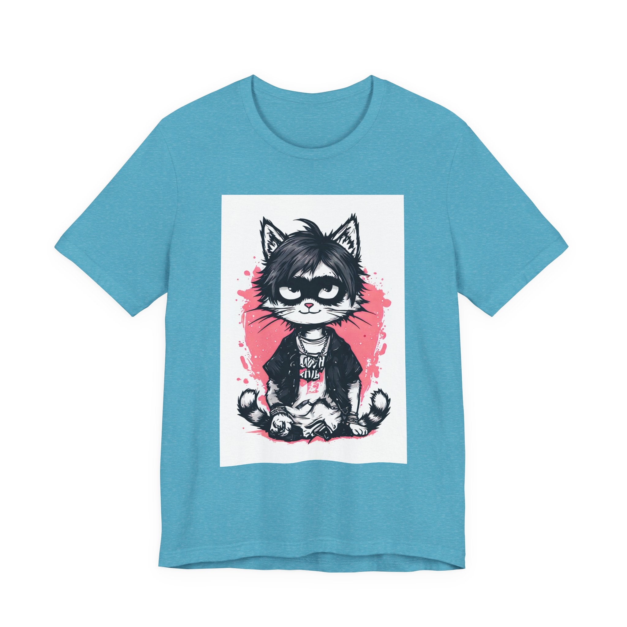 Cute Emo Raccoon T-Shirt — 'I Love You' Graphic Tee