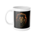 Lion King Ceramic Mug — Majestic Lion Portrait Coffee Cup