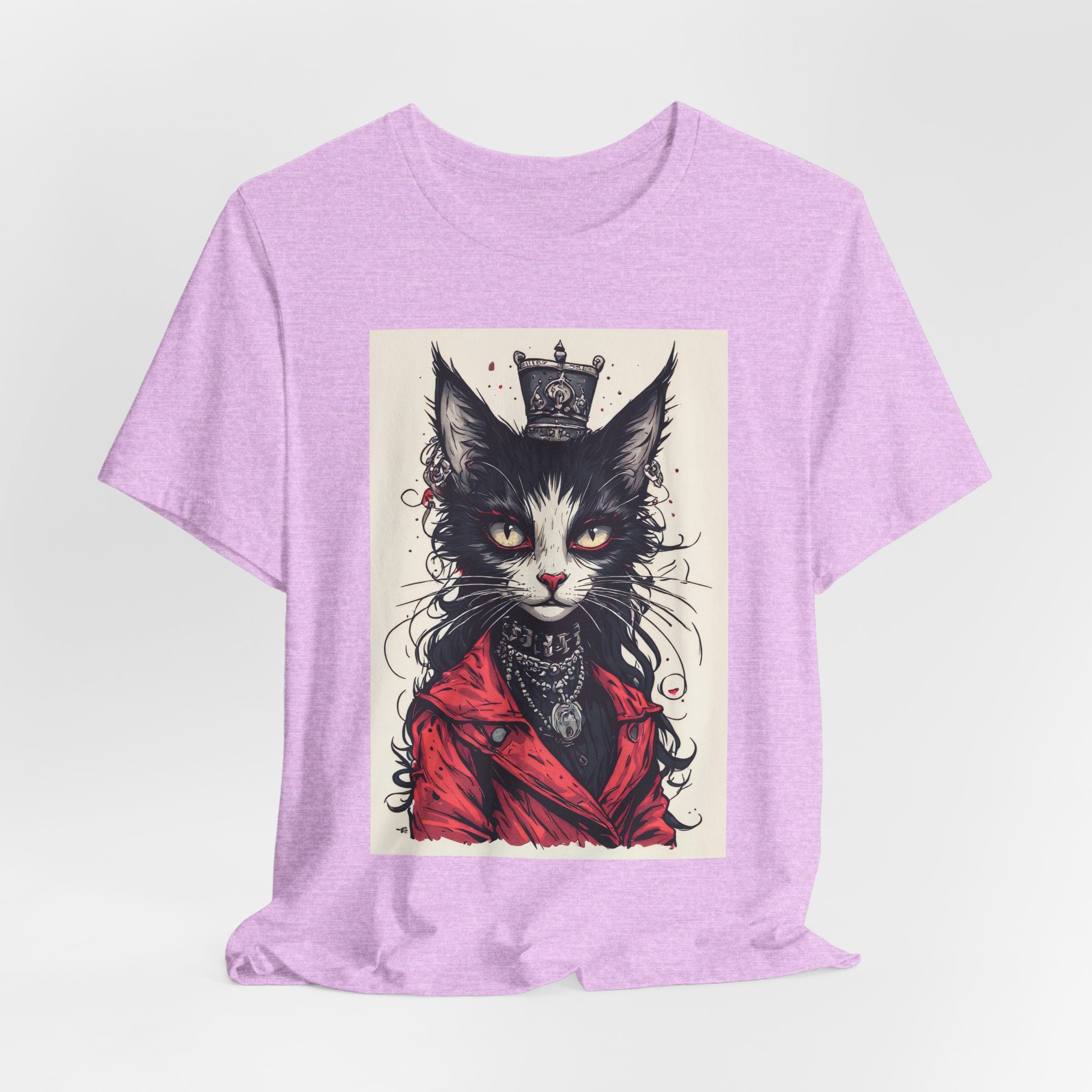 Cat King Portrait T-Shirt