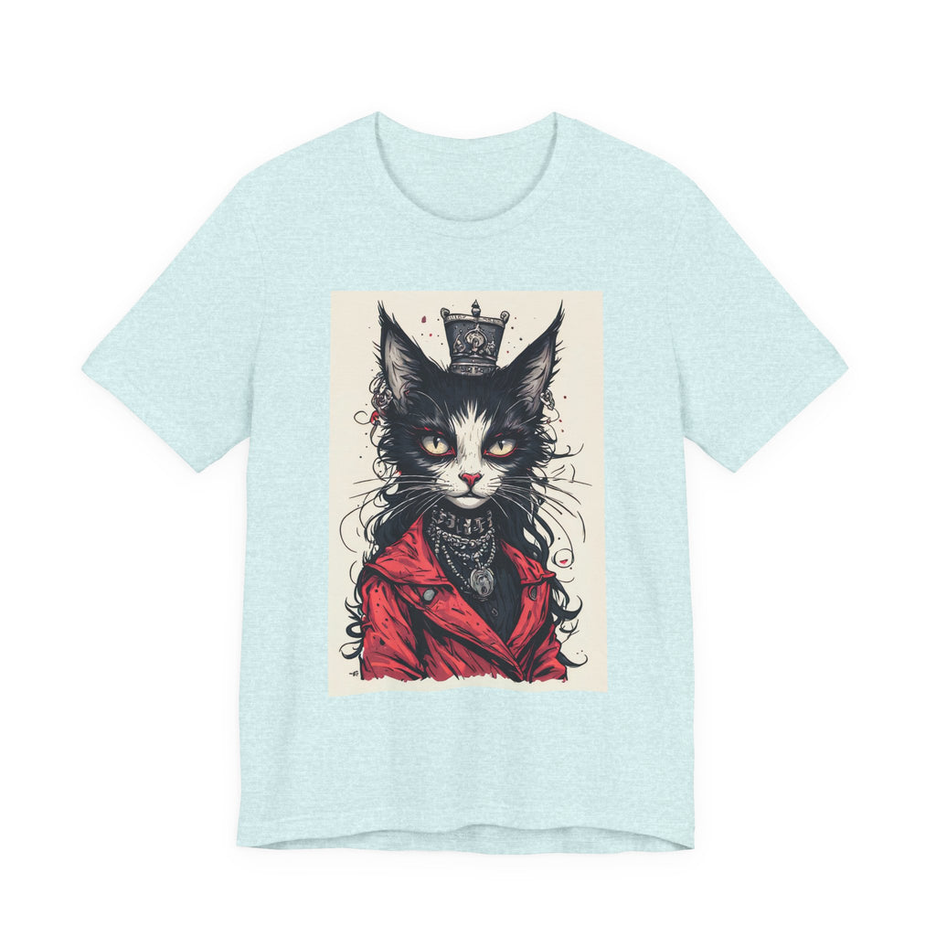 Cat King Portrait T-Shirt