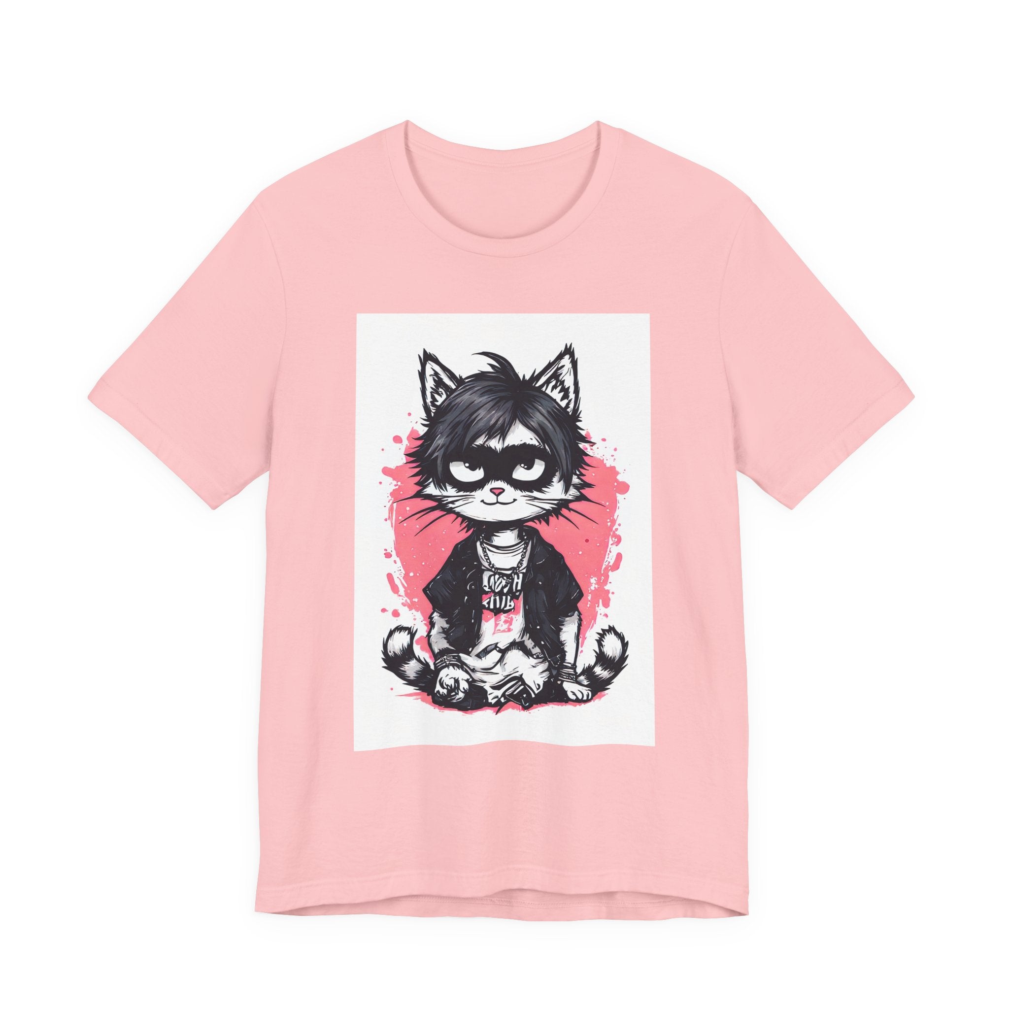 Cute Emo Raccoon T-Shirt — 'I Love You' Graphic Tee