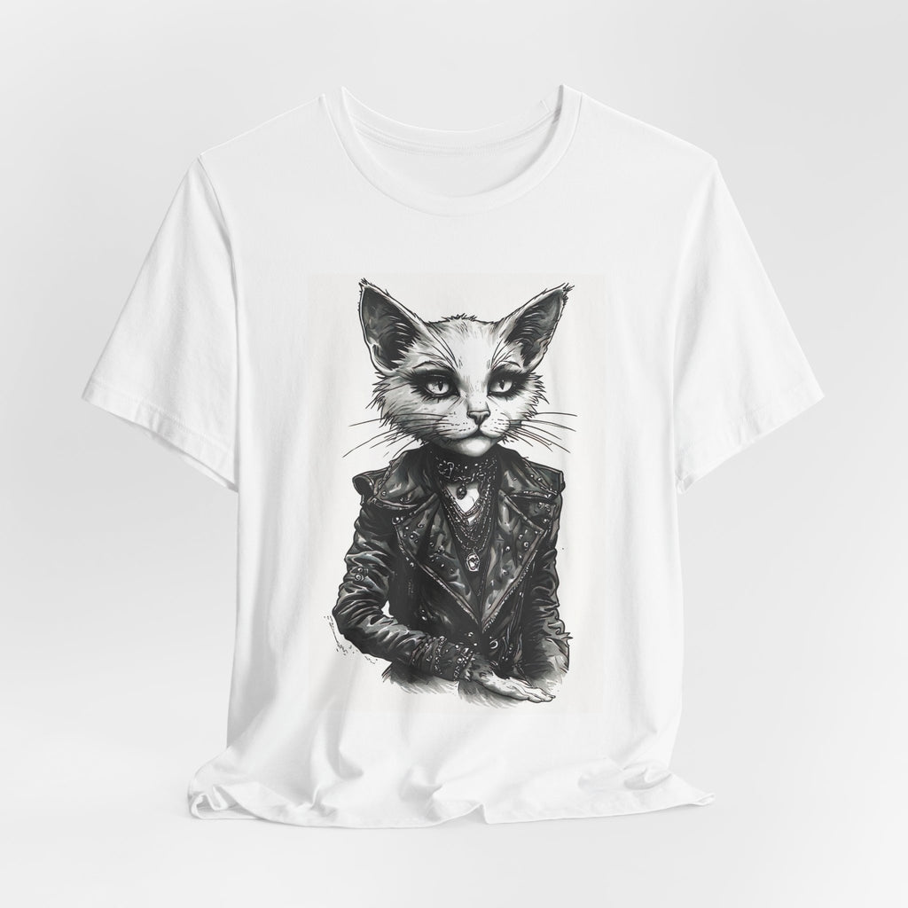 Vintage Victorian Cat Portrait T-Shirt
