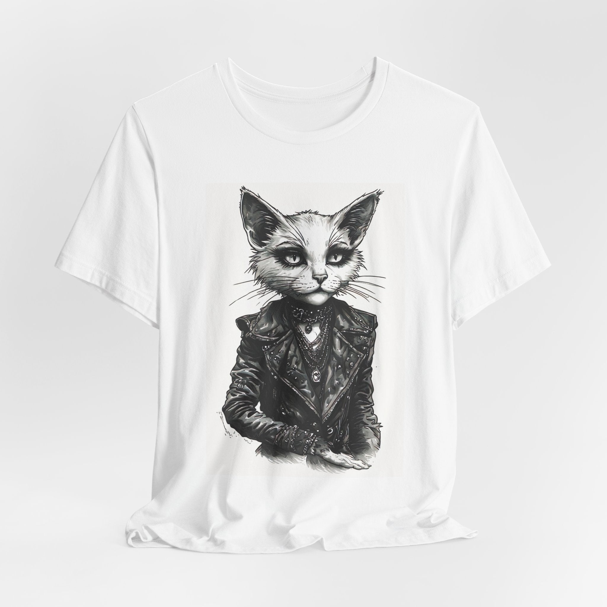 Vintage Victorian Cat Portrait T-Shirt