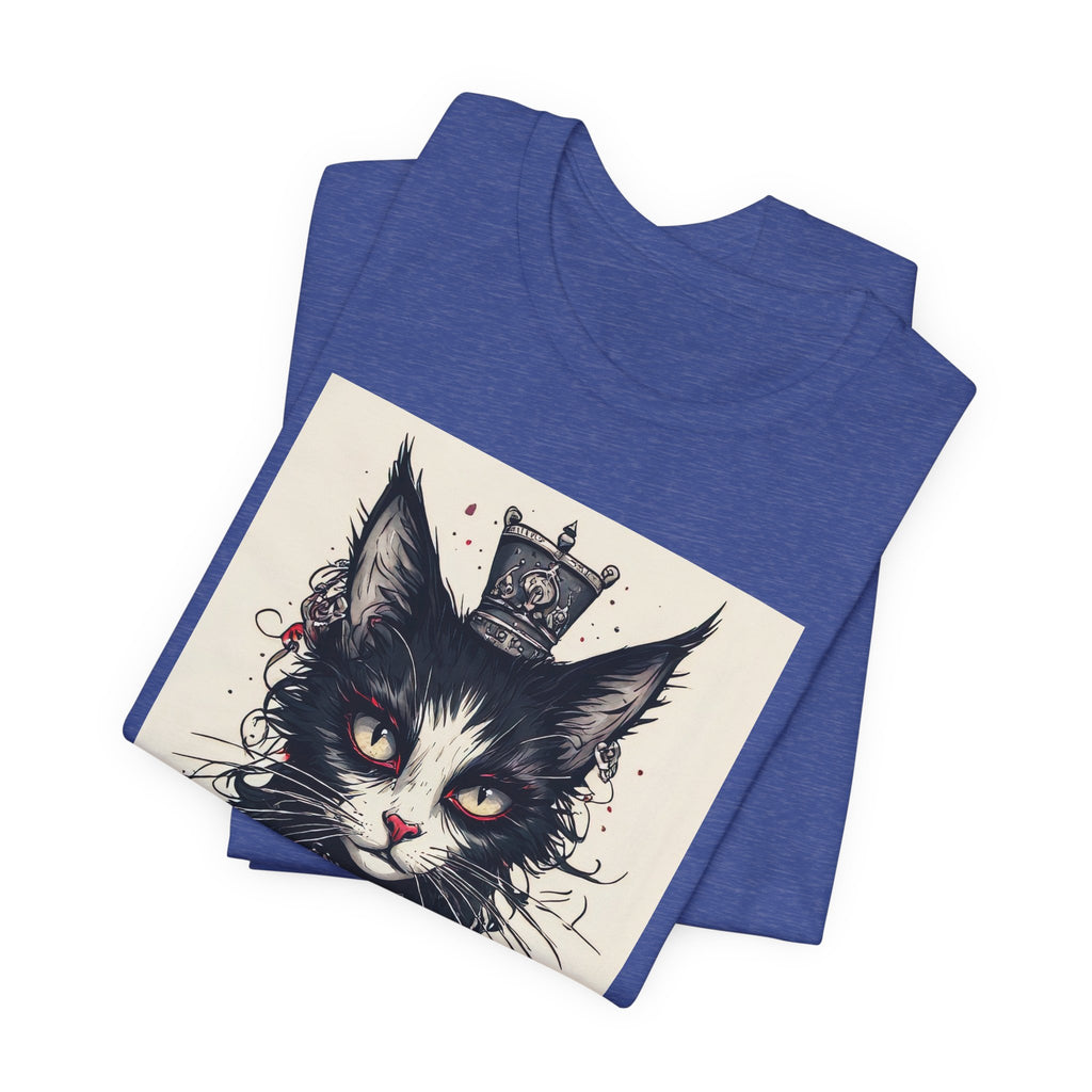 Cat King Portrait T-Shirt