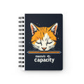 Spiral Notebook — Mentaly Aty Capacity Cat Illustration