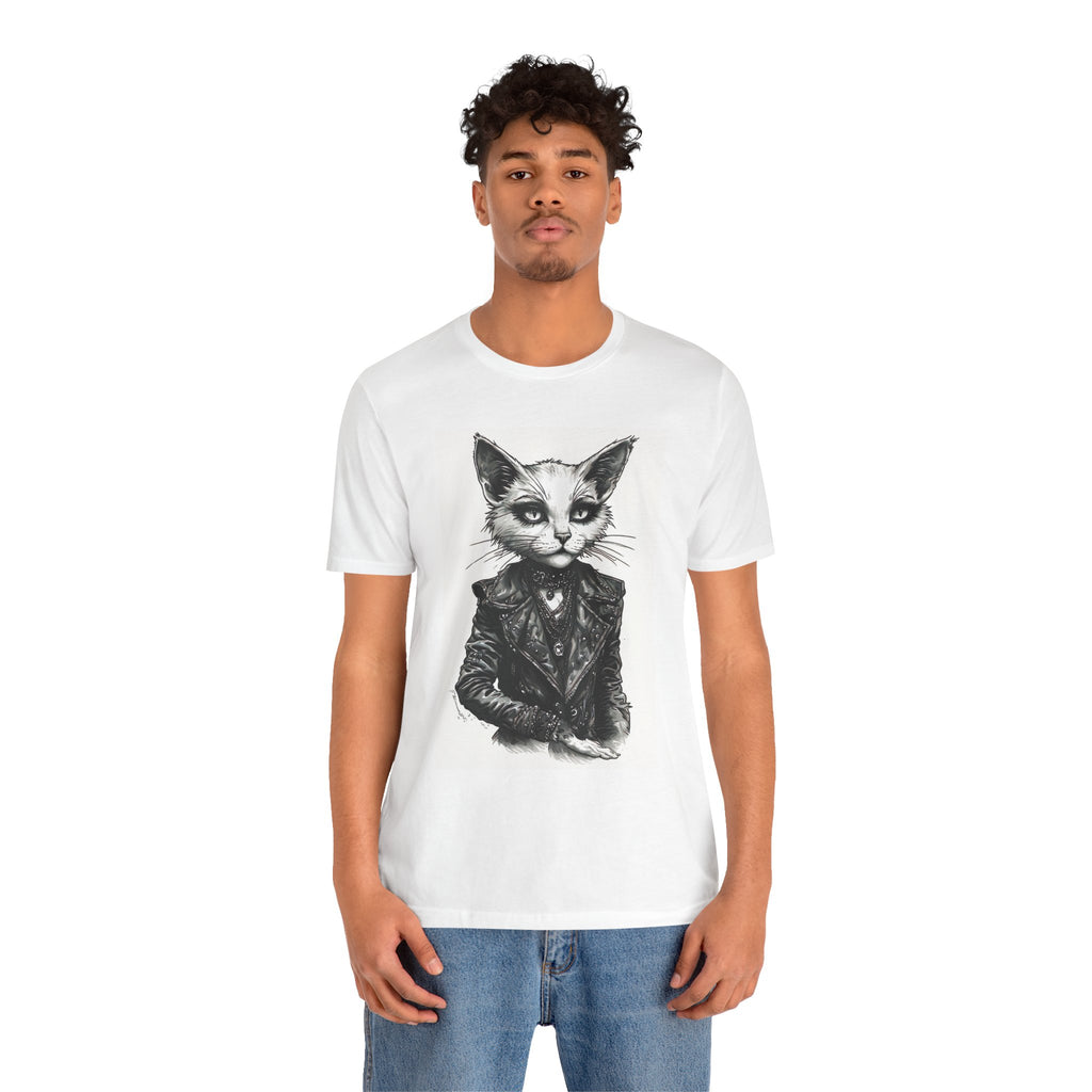 Vintage Victorian Cat Portrait T-Shirt