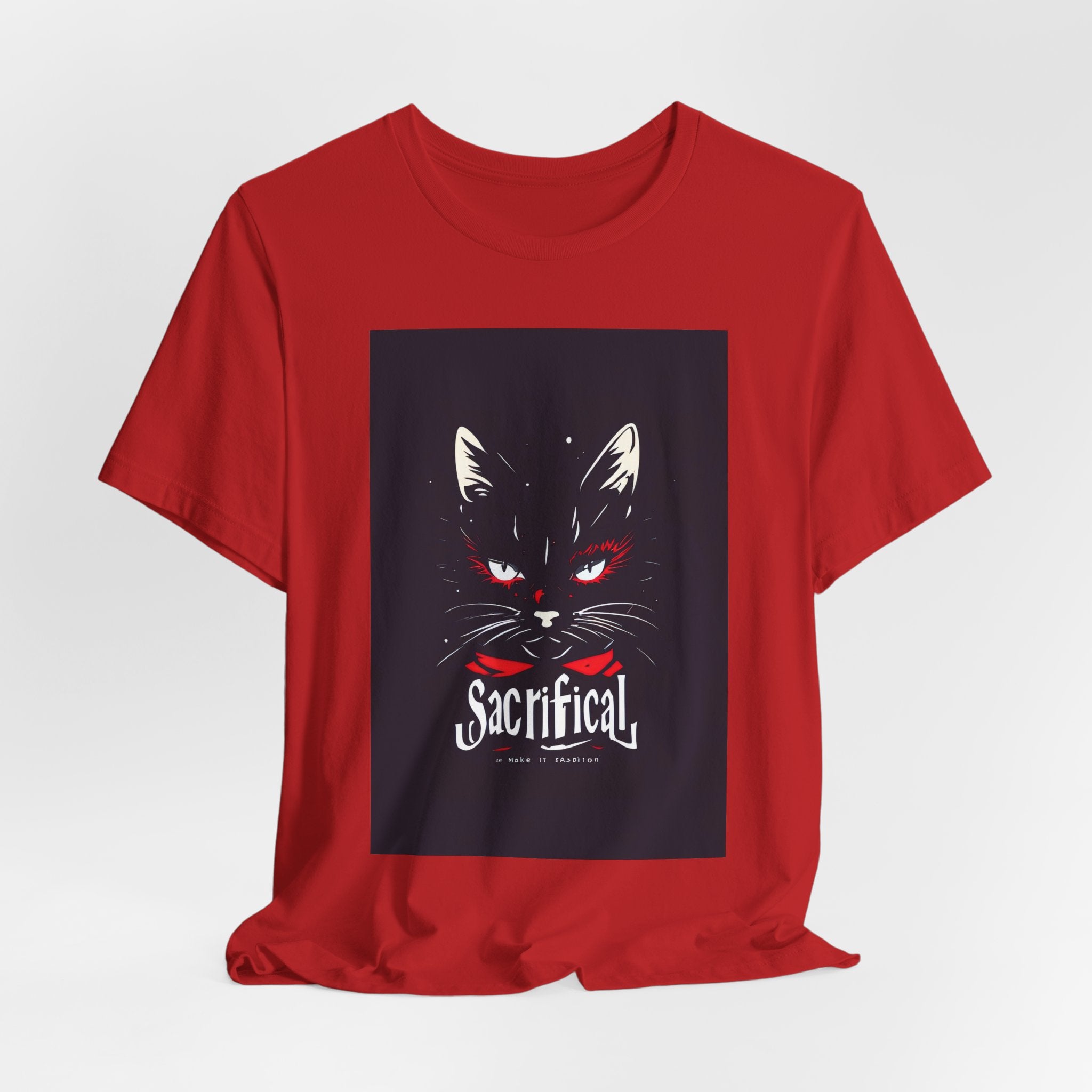 T-Shirt — Dark Cat 'Sacrificial' Graphic Tee