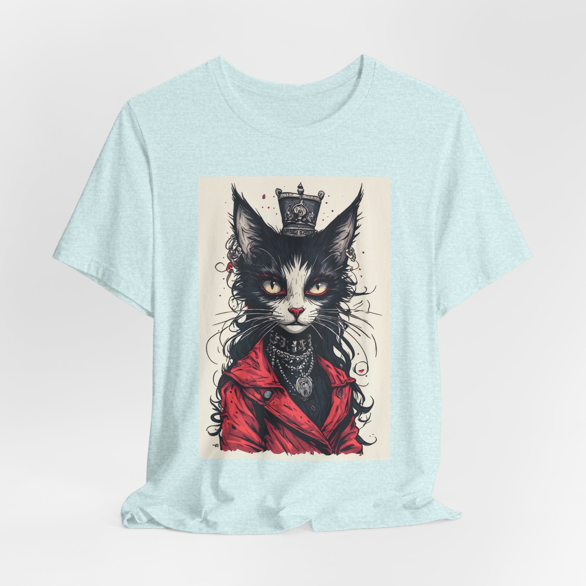 Cat King Portrait T-Shirt